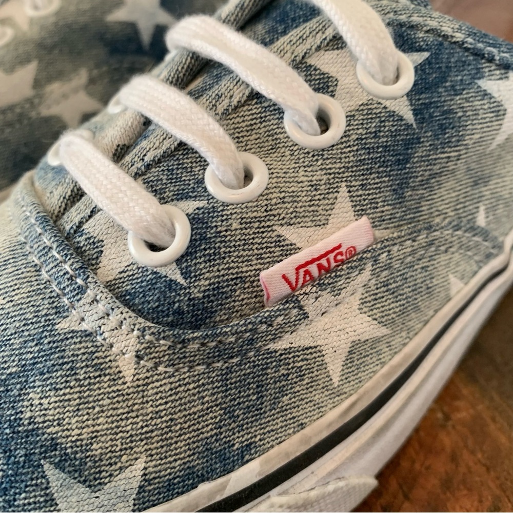 Vans Denim and Stars Unisex Skate Sneakers - Picture 6 of 11